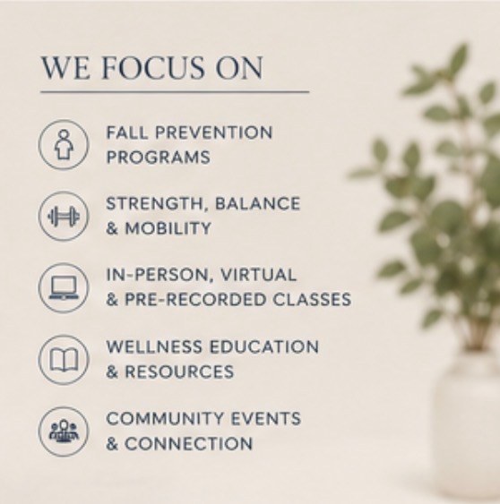 Silver Fox Wellness program focus